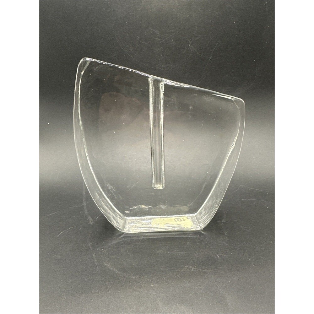 PEILL & PUTZLER BRUTALIST SOLIFLOR VASE, by Horst Tusselmann, 5 1/2", Turkey